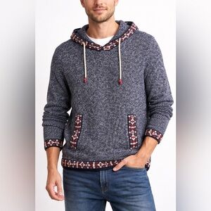 NEW Brooks Brothers Men's Navy and White Knit Sweater